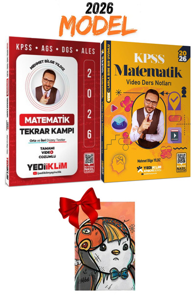 Yediiklim Yayınları KPSS AGS DGS ALES Matematik Tamamı Video Çözümlü Tekrar K...