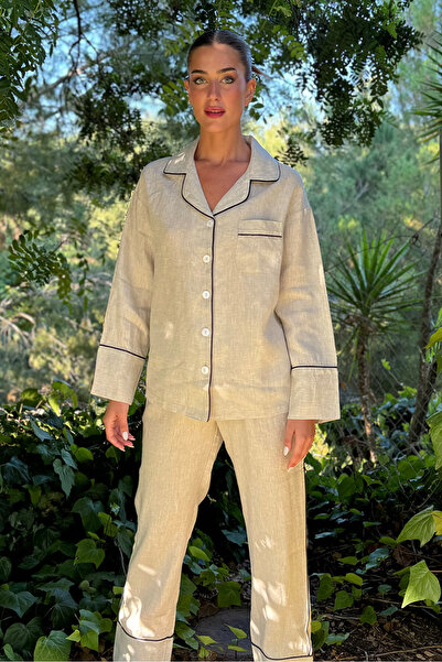 CHERİE Linen pajama set