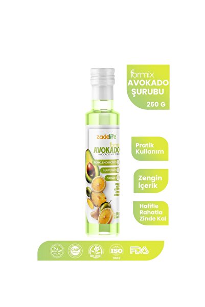 zadelife FORMIX AVOKADO MIX ŞURUP 250 ML