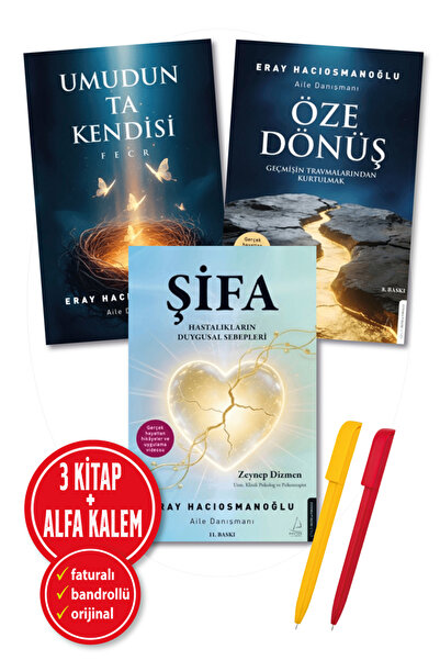 Destek Yayınları Alfa Kalem+Umudun Ta Kendisi+Öze Dönüş+Şifa+Eray Hacıosmanoğ...