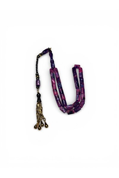 EnazStore خرز تسبيح بلون النيون الخاص بنفسجي اللون