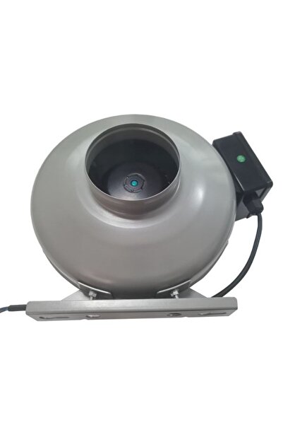 GÜMRÜK BEY Nussun 4 inç 100mm Inline Kanal Tipi Aspiratör – Sessiz Mutfak Hav...