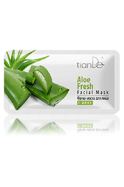 TianDe Refreshing face mask with Aloe, 1 pc.