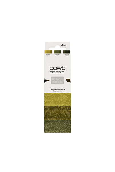 Copic Classic Designer Collection Set 3 Lu Deep Forest Tints