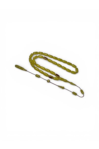 EnazStore Special Amber Prayer Beads with Patina and Skilled Workmanship