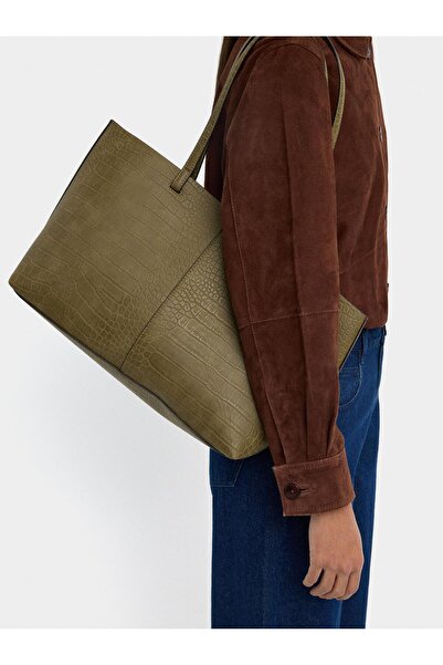 PARFOIS Hayvan Desenli Shopper Çanta