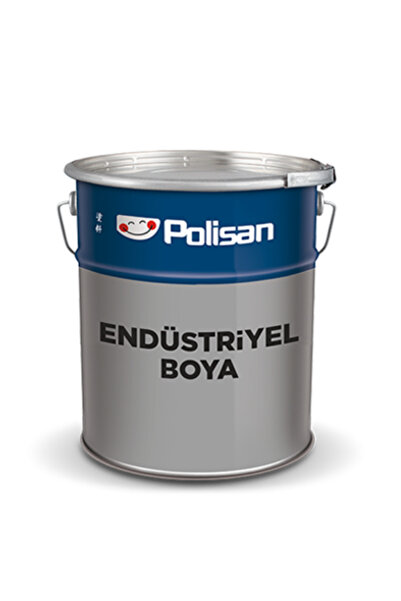 Polisan Endüstriyel Boya Siyah Ral 9005 15 Kg