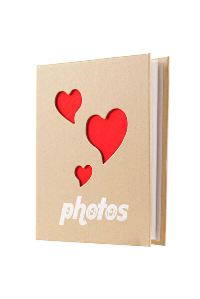 No branded Album foto în formă de inimă pentru 100 de fotografii 10x15