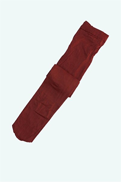 OBJE جوارب مايكرو باللون العنابي للفتيات