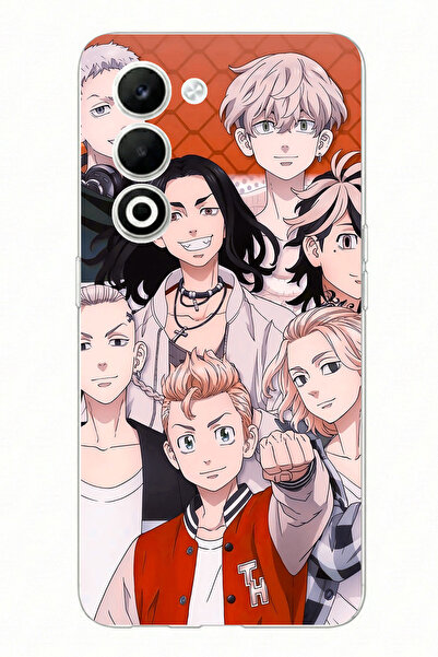 TechTree حافظة من السيليكون مطبوعة بشخصيات طوكيو ريفينجرز متوافقة مع هاتف OPP...