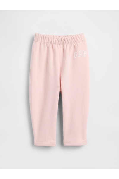 GAP Bebek Toz Pembe VintageSoft Terry Barrel Jogger Eşofman Altı