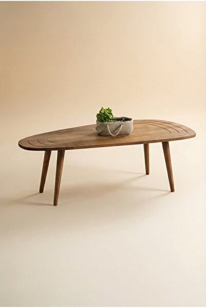 Fawdecor Sweet Modern Doğal Masif Ahşap Orta Sehpa Seti