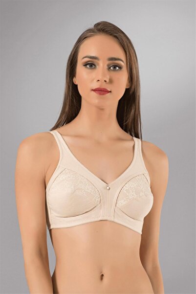 OBJE Kadın Ten Dantel Detay Toparlayıcı Minimizer Sütyen