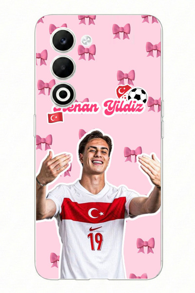 TechTree حافظة سيليكون مطبوعة بشريط كينان يلدز متوافقة مع هاتف OPPO A5 4G