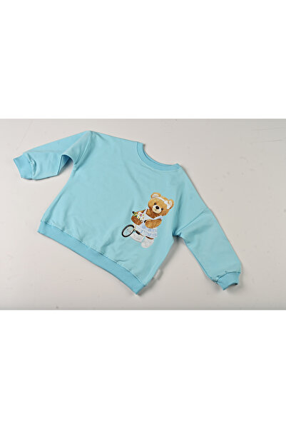 OEM Children's sweatshirt with teddy bears, long sleeves, 95% premium cotton,...