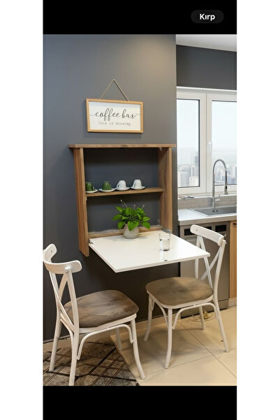 VOGUE TASARIM VE AKSESUAR Katlanır Küçük Masa ve Dolap – Dar Mutfak & Balkon ...