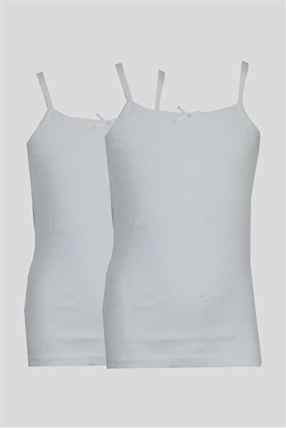 OBJE Girl's White 2-Piece Rope Strap Set