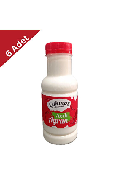 Araz et Çakmaz Acılı Ayran 275 ml x 6 Adet