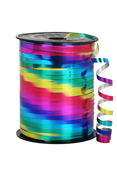 Three top online Holographic Ribbon Colorful Decorative Ornamental 90m 5mm