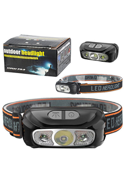 Three top online Lanternă frontală LED impermeabilă cu 6 moduri de iluminare