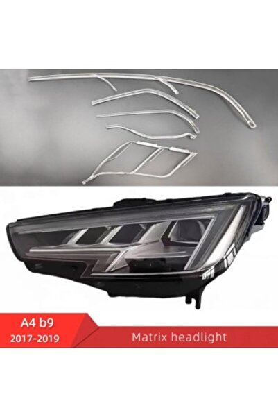Xenon Bright Set reparații faruri DRL stânga cu fibră optică Audi A4 B9 first...