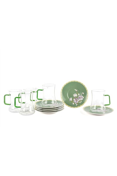 Mikasa Moor Mist 6-Person Tea Cup Set