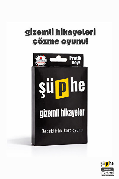 GameBulance Şüphe Kart Oyunu Dedektiflik Oyunu | Gizemli Hikayeler Evet Hayır...