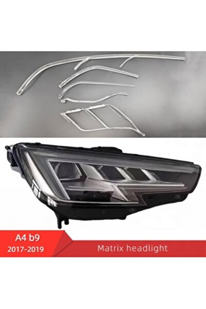 Xenon Bright Set reparații faruri DRL dreapta cu fibră optică Audi A4 B9 firs...