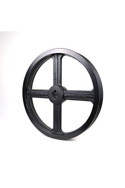 FIRINCIDEPOM 400-2V Çift Kanallı Kasnak - 400 mm Sanayi Tipi Döküm V-Kayış Ka...