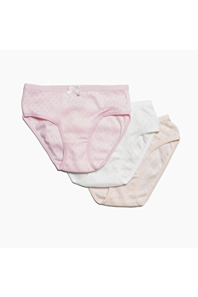 OBJE Kız Çocuk Asorti 3'lü Slip