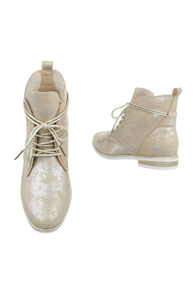 Kayla P086 boots gold color size 36