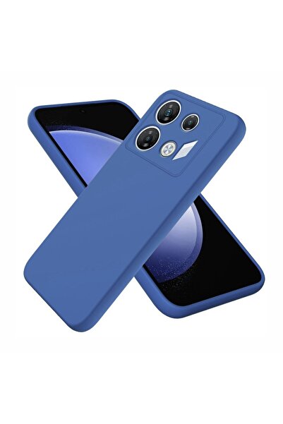 HANPORIUM Infinix GT 10 Pro Uyumlu Silikon Kılıf - Pastel Renk Tonu Kamera Ko...
