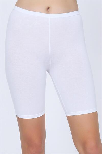 OBJE Women's White Sports Capri Leggings