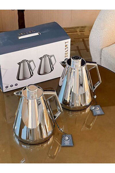 lovure 1/1 liter tea and coffee thermos set with an elegant and modern design