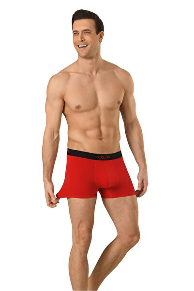 OBJE Men's Red Modal Boxers