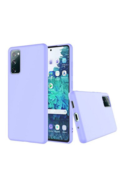 HANPORIUM حافظة سيليكون متوافقة مع هاتف سامسونج جالاكسي S20 FE - غطاء مرن بلو...