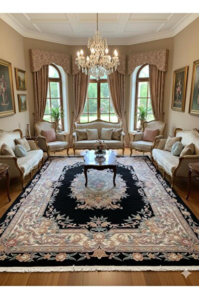 RD RAMAZAN DAĞ EL HALI SANATI El Dokuma Kabartmalı Çin Halısı Birinci Sınıf K...