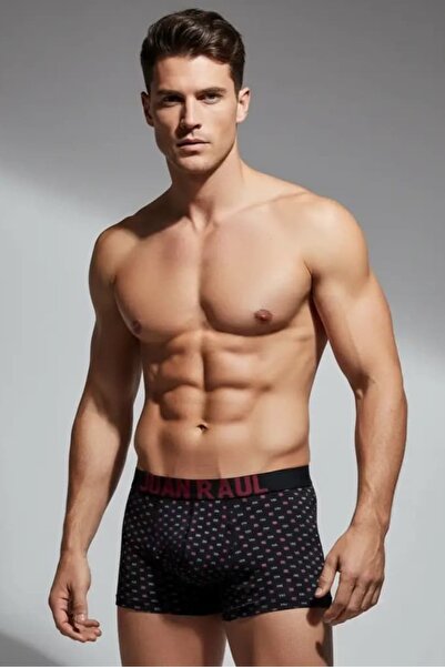 CANMODA Boxeri moi pentru bărbați Juan Raul, cu model cu trei linii, 95% bumb...