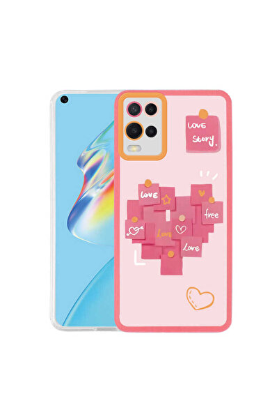 Subutu غطاء مزخرف SBT M-Fit لهاتف A54 4G - قصة حب رقم 2