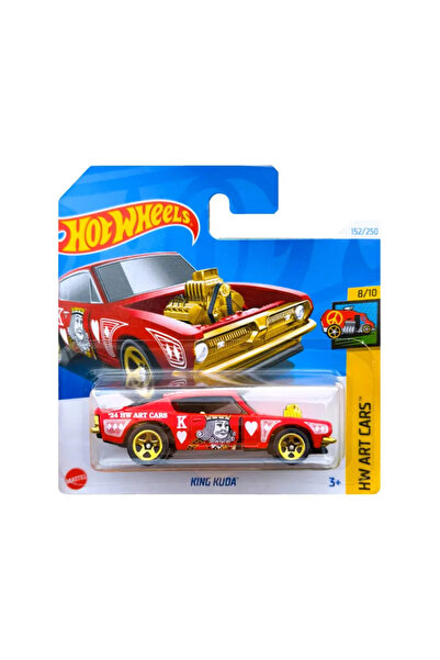 HOT WHEELS King Kuda Car, Red, Scale 1:64