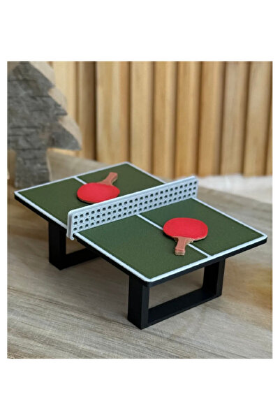 nana art 1:50 Ölçek Minyatür Masa Tenisi Masası – Diorama & Maket Aksesuarı