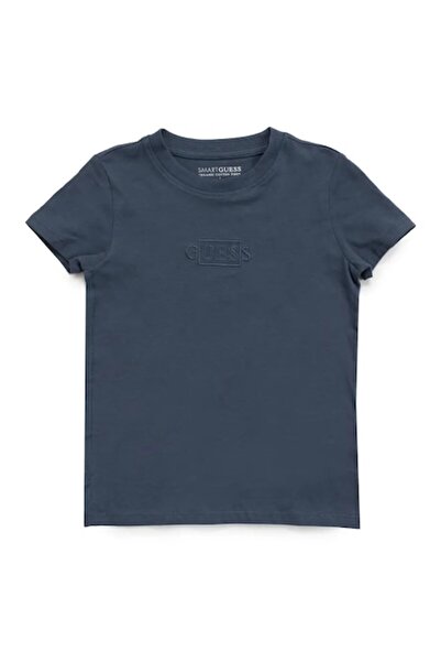 Guess Kids T-Shirt, Guess, Dark Blue, 100% Cotton, 6/7 Years