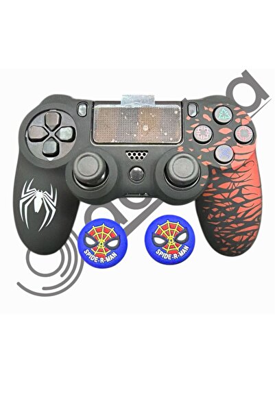 Doreka PS4 Dualshock Spider-Man Koruyucu Silikon Kılıf ve Analog korucusu