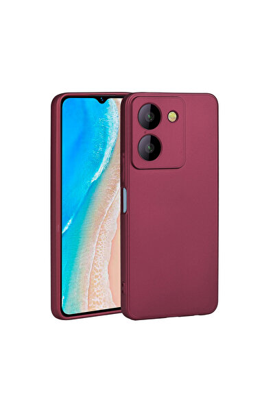 Subutu غطاء حماية من السيليكون لهاتف Vivo Y36 4G SBT Premier - بلون البرقوق