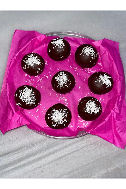 Handmade Çikolata kaplamalı portakallı bayramlık toplar