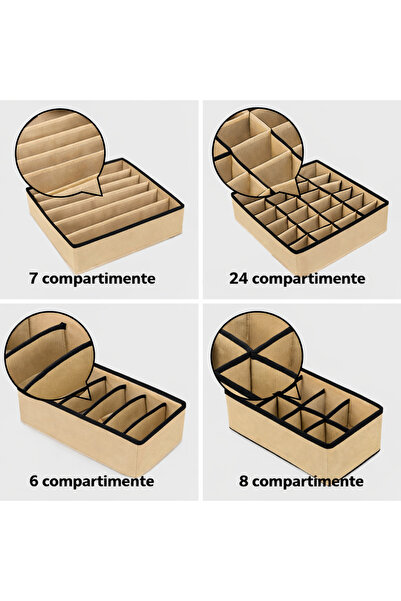 OEM Drawer divider set – set of 4 foldable organizers