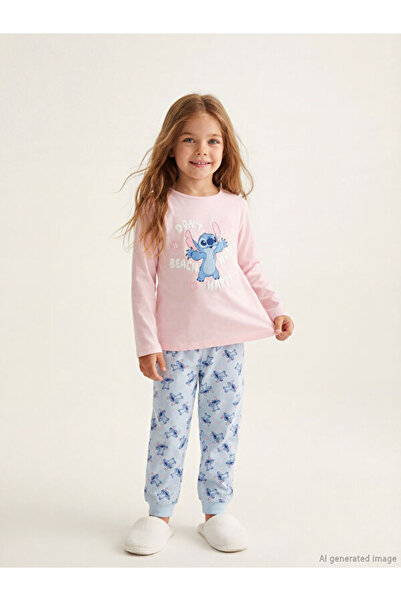 LC Waikiki منتجات فريزن ستور الفريدة من نوعها: طقم بيجامة قطنية ممشطة للفتيات...