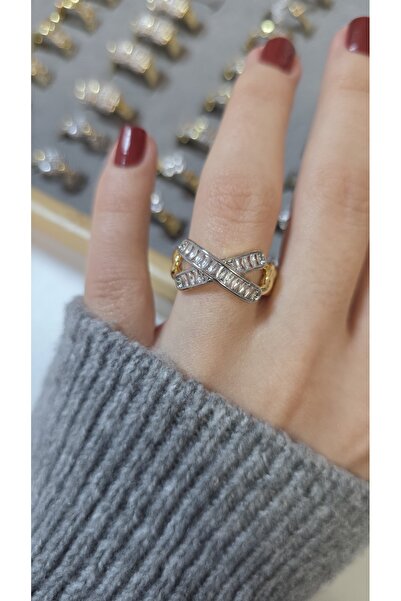 ARTEMİSİA خاتم نسائي بتصميم فاخر ومضيء بلونين قابل للتعديل بدون رقم