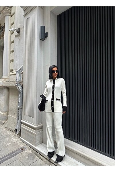 Sobe Women's winter knitted set, one size fits all - Made in Turkey