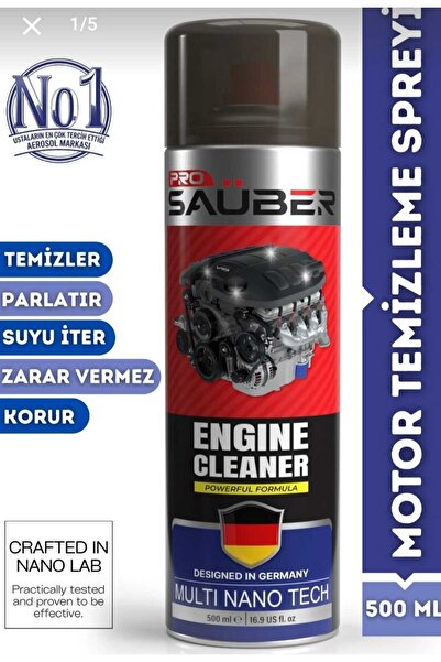 ProSaüber Pro Sauber Engine Cleaner Motor Temizleyici Sprey 500 ml | Nano Tek...